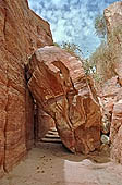 Petra - the walk which climbs up to the Monastery 